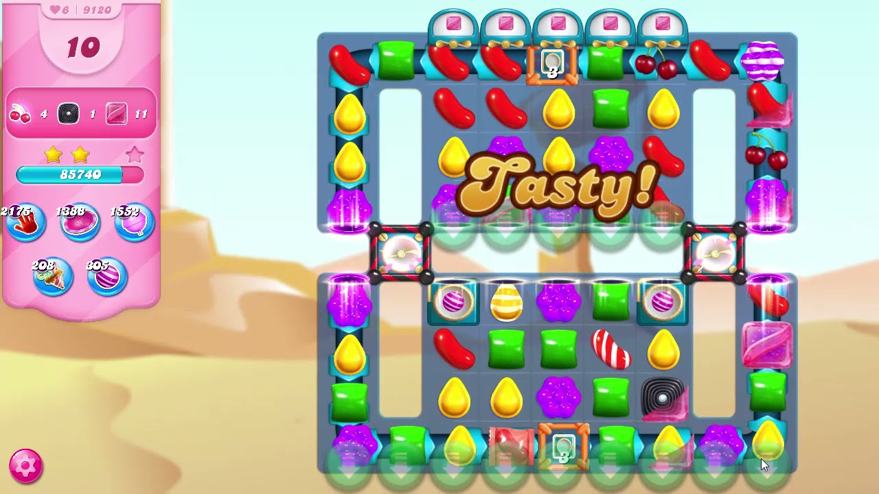 Candy Crush Saga Level 9120 NO BOOSTERS
