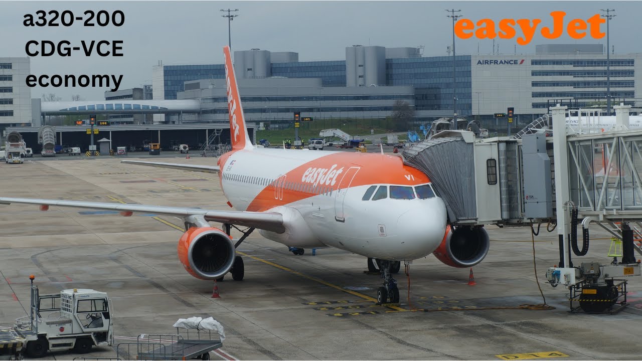 Flight Review easyJet Paris to Venice