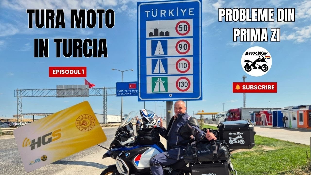 Tura Moto &icirc;n Turcia&hellip; și Deja Am Dat o &icirc;n Bară! Episodul 1