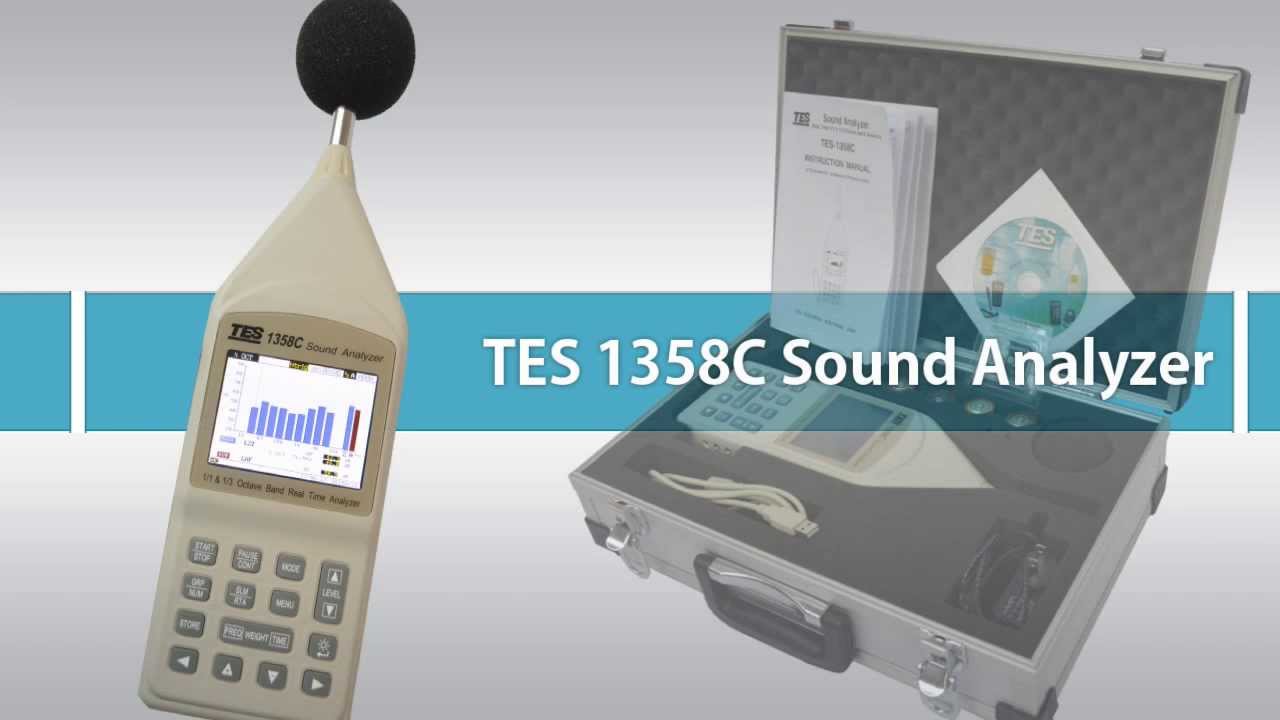 TES 1358C Sound Analyzer by Obsnap Instruments