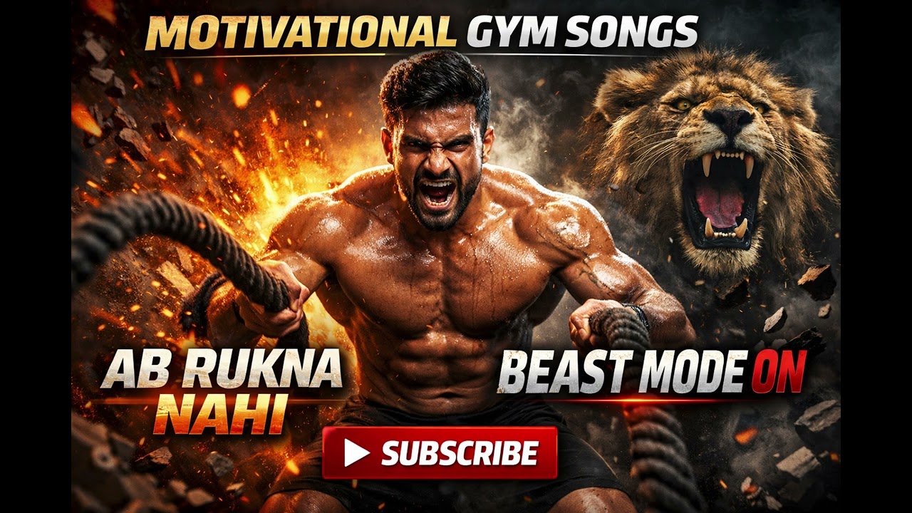 From Struggle to Strength 💪 Ab Rukna Nahi x Beast Mode On | Gym Motivation