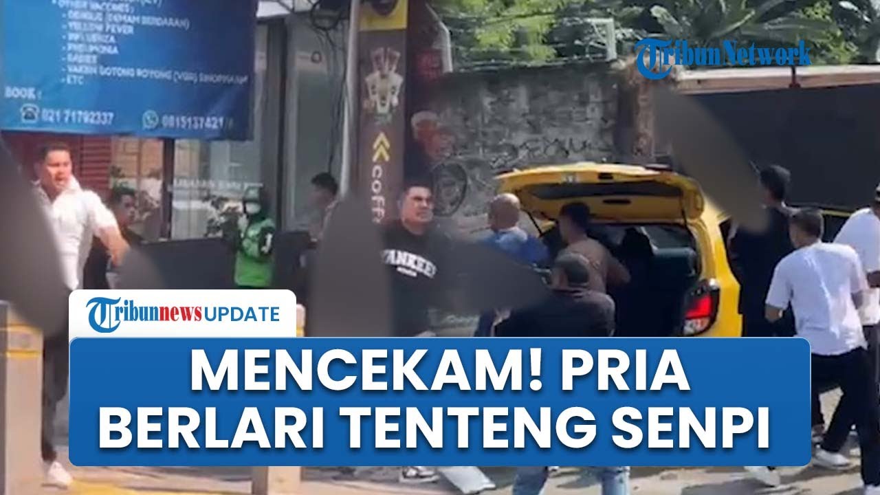 Viral Video 2 Komplotan Terlibat Bentrok! Tenteng Senjata Api Laras Panjang di Kemang Jaksel