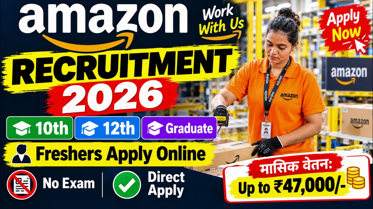 Amazon Recruitment 2026 | Amazon job vacancy 2026 | Private company Job vacancy 2026