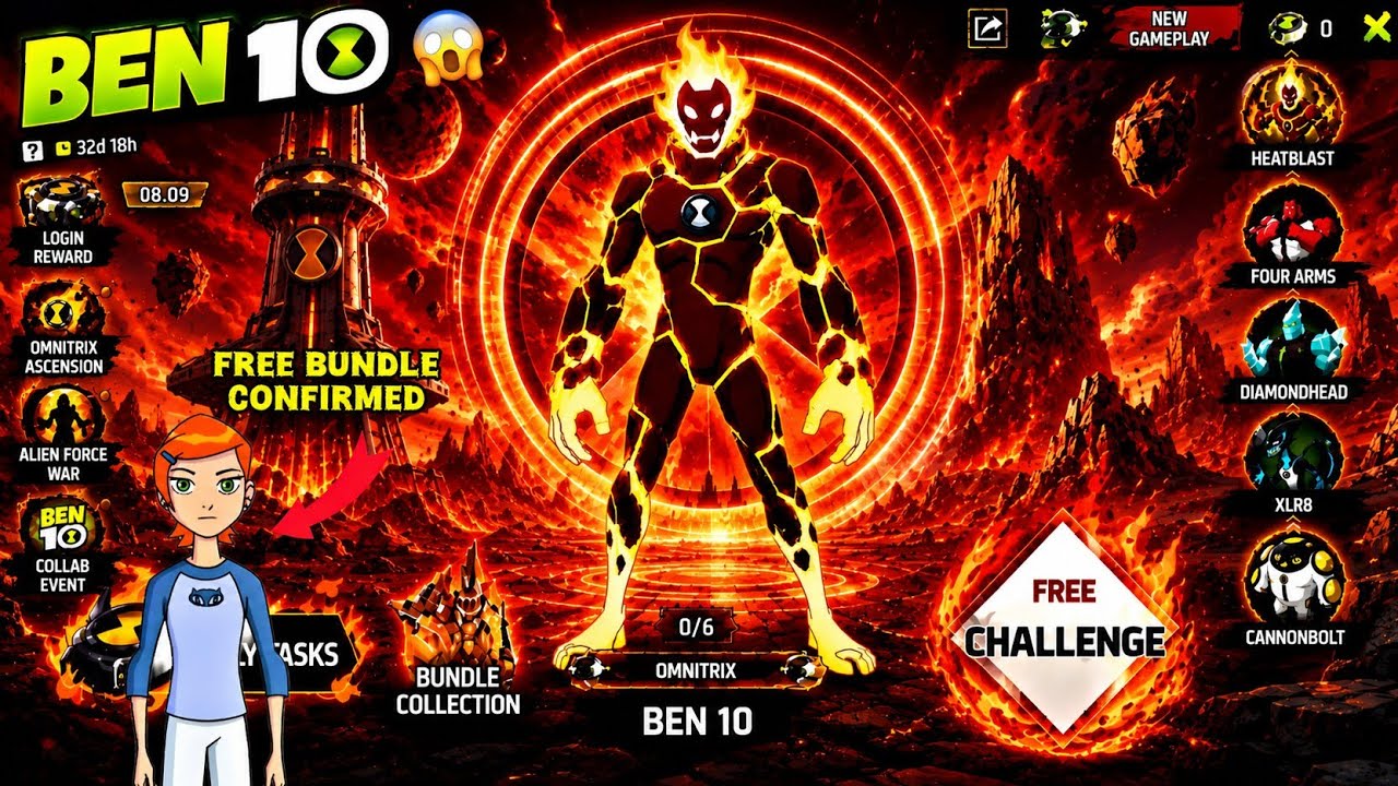 Ben 10 Event Confirm 🤯🥳 | Ben 10 Event Free Bundle 🔥😘 | Free Fire New Event