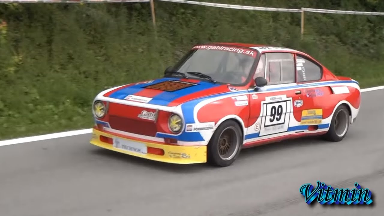 Škoda 200 RS a 130 RS - Dobšiná 2012 - FIA European Hill Climb Championship