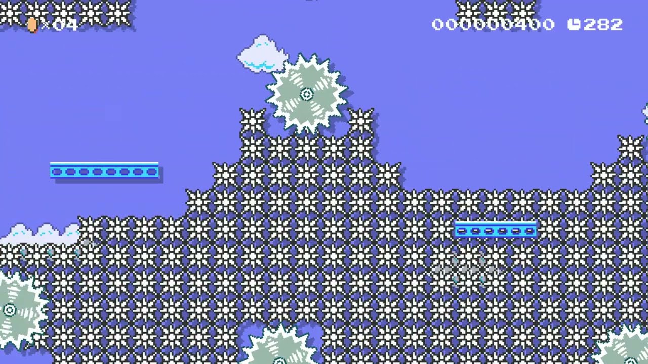 Sky Platforms need Spikes by pokingsley 🍄Super Mario Maker 2 Switch 2 No Commentary #dsu
