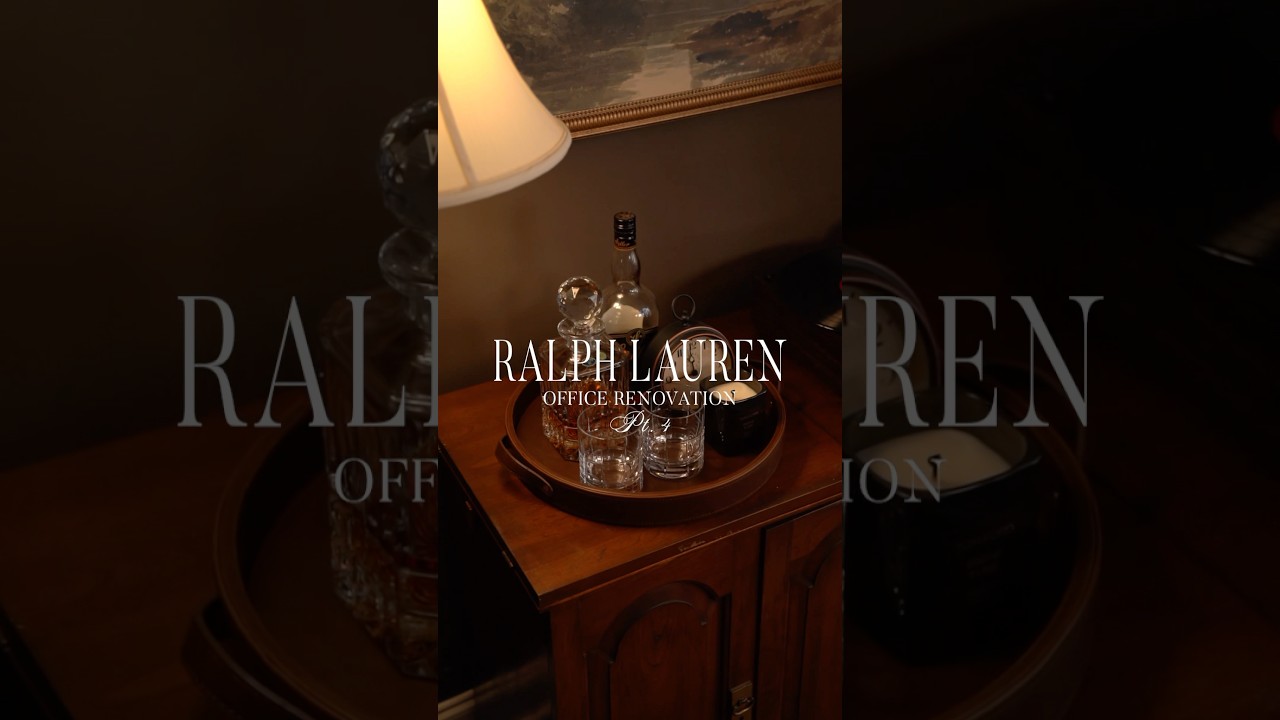 Ralph Lauren Office Renovation Pt. 4 | #office #mensfashion #gentleman #renovation #style
