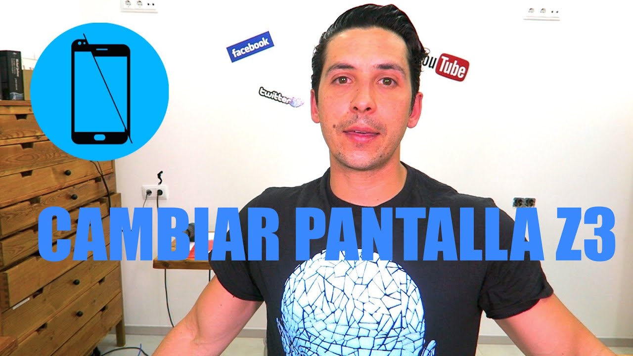 COMO CAMBIAR PANTALLA Z3 NUEVO!!!!!!