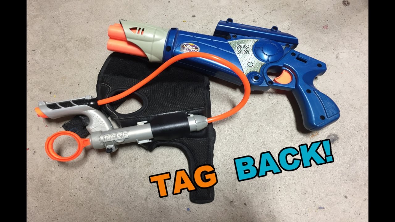 TAG BACKx2 - Nerf Cyber Stryke Autogrip and Ratchet Blast | Walcom S7