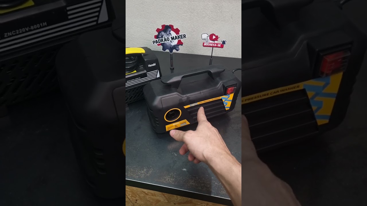 AINDA TEM ESTOQUE! Lavadora de Press&atilde;o HANABI com Motor de Indu&ccedil;&atilde;o
