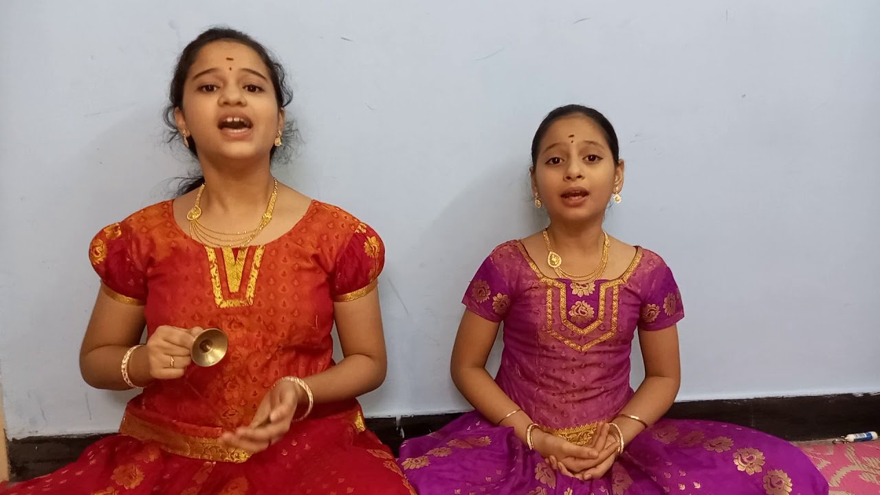 Acharya Vandanam by Keerthana & Jyotsna / Classical  / Kids Songs
