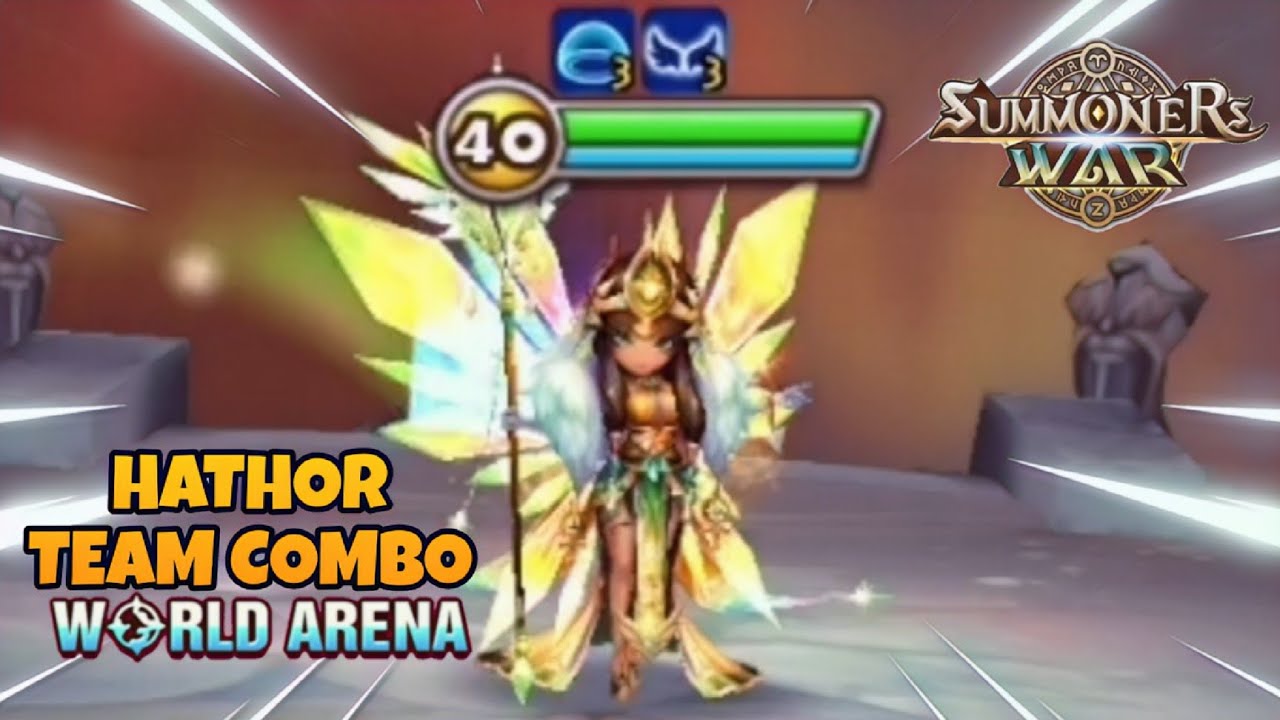 Hathor Team Combo in World Arena Ep. 7 - Summoners War