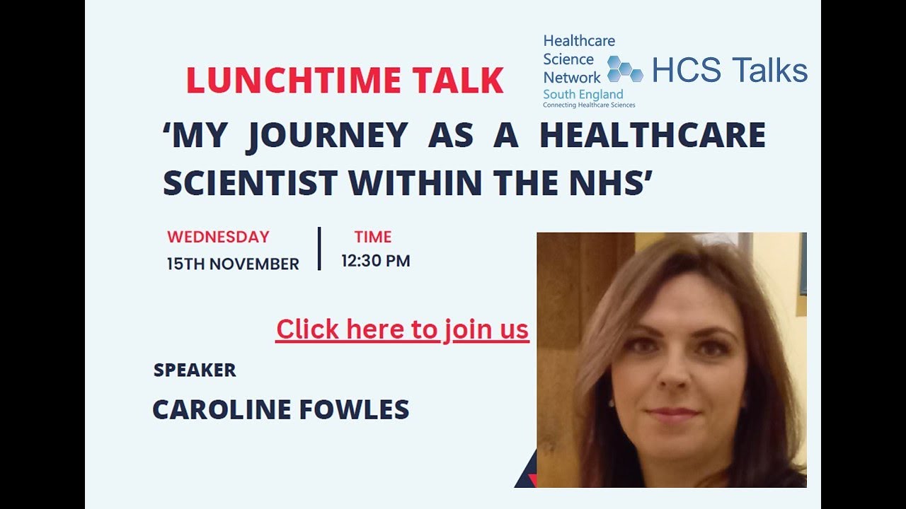 My journey as a Healthcare Scientist within the NHS