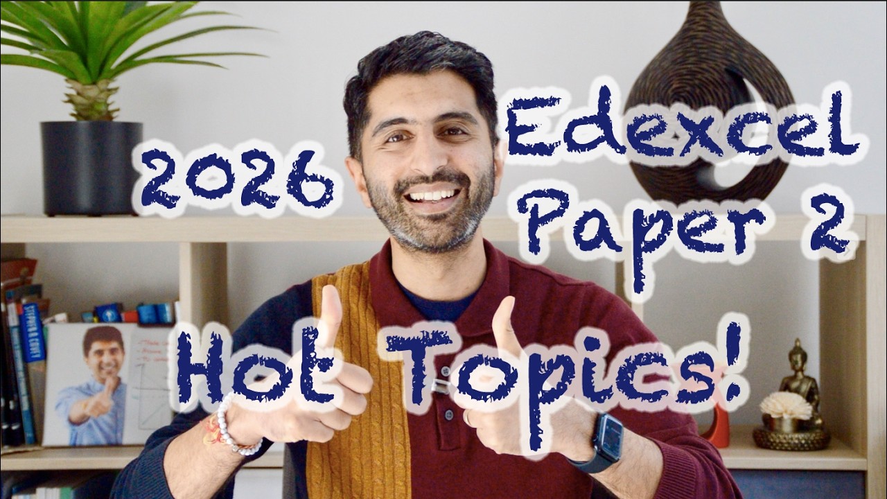 Актуальные темы экзамена Edexcel Paper 2 - 2026!
