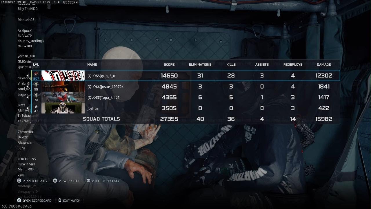 Resurgence Quads (28 kills solo)