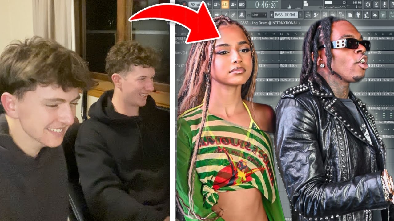 Cooking Up A BOUNCEY Sample & Beat For TYLA & GUNNA!