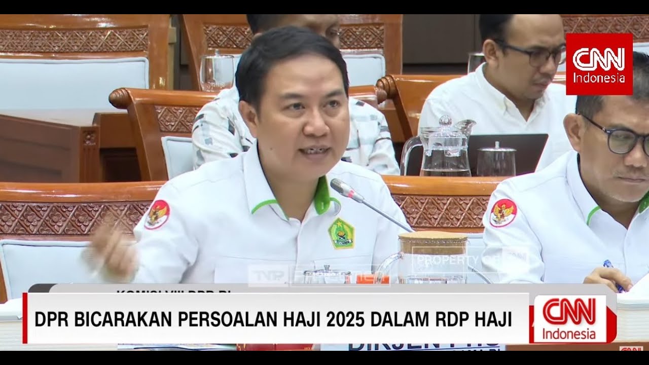 LIVE | DPR Bicarakan Persoalan Haji 2025 dalam RDP Haji