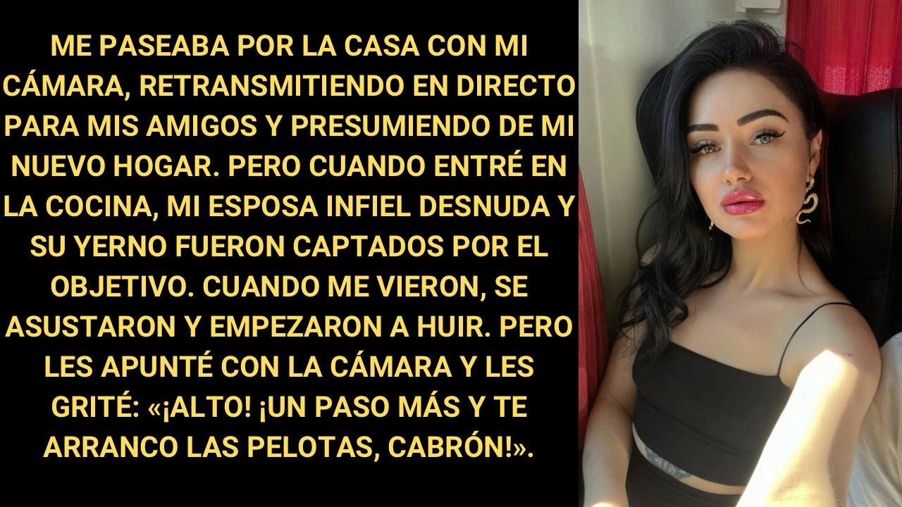 Fui a la cocina con mi cámara y filmé a mi esposa infiel junto con su yerno...