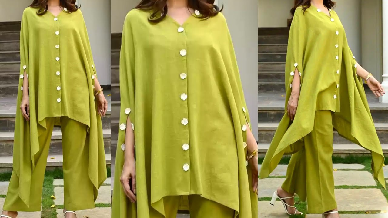 Butterfly Style Cordset Dress Cutting And Stitching | New Design kaftan Dress | Trendy Cordset Dress
