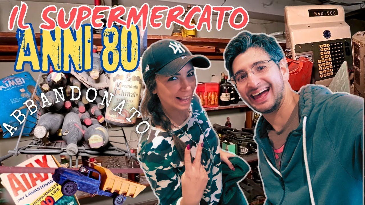 Supermercato abbandonato nel 1983 - migliaia di prodotti sono ancora qui!!
