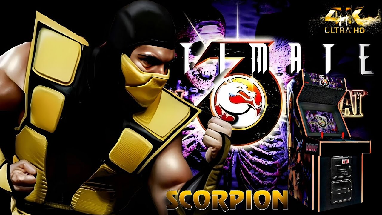 SCORPION Playthrough [Master II Tower] - Ultimate Mortal Kombat 3