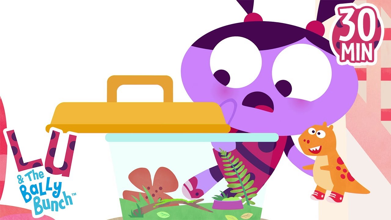 Roly Poly Disappearance | NEW COMPILATION | Lu & The Bally Bunch | 9 Story Kids