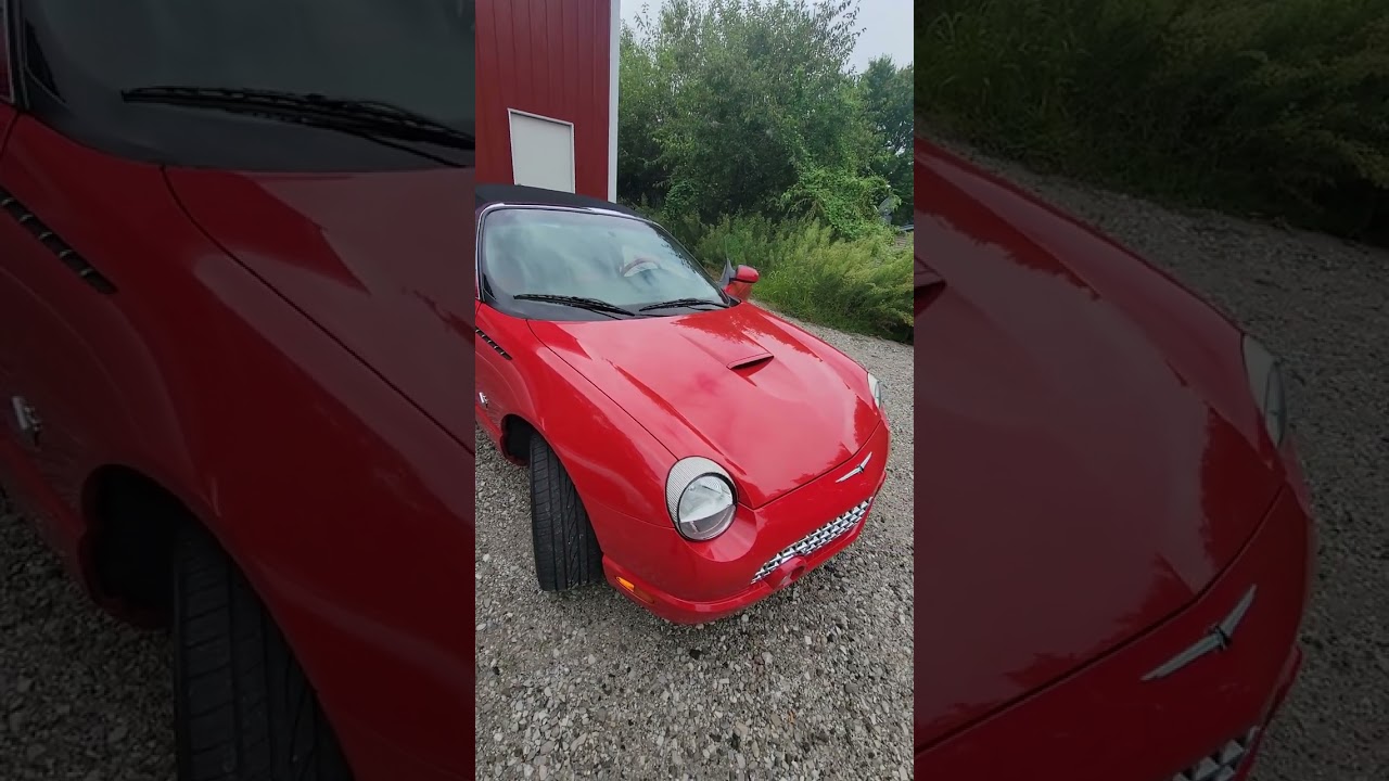 Различия между Ford Thunderbird 2002 года выпуска и моделями 2003-2005 годов. TbirdBob.com #thund...