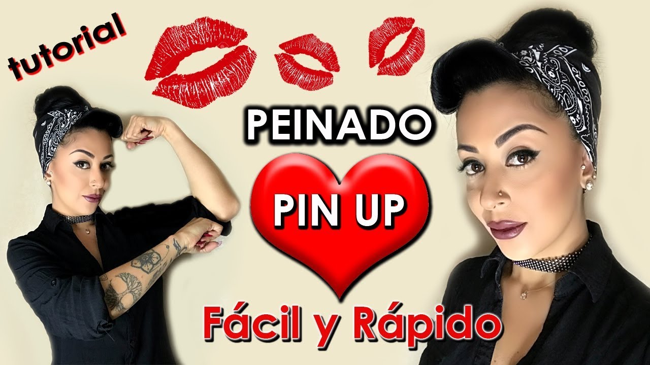 PEINADO PIN UP | Fácil y Rápido