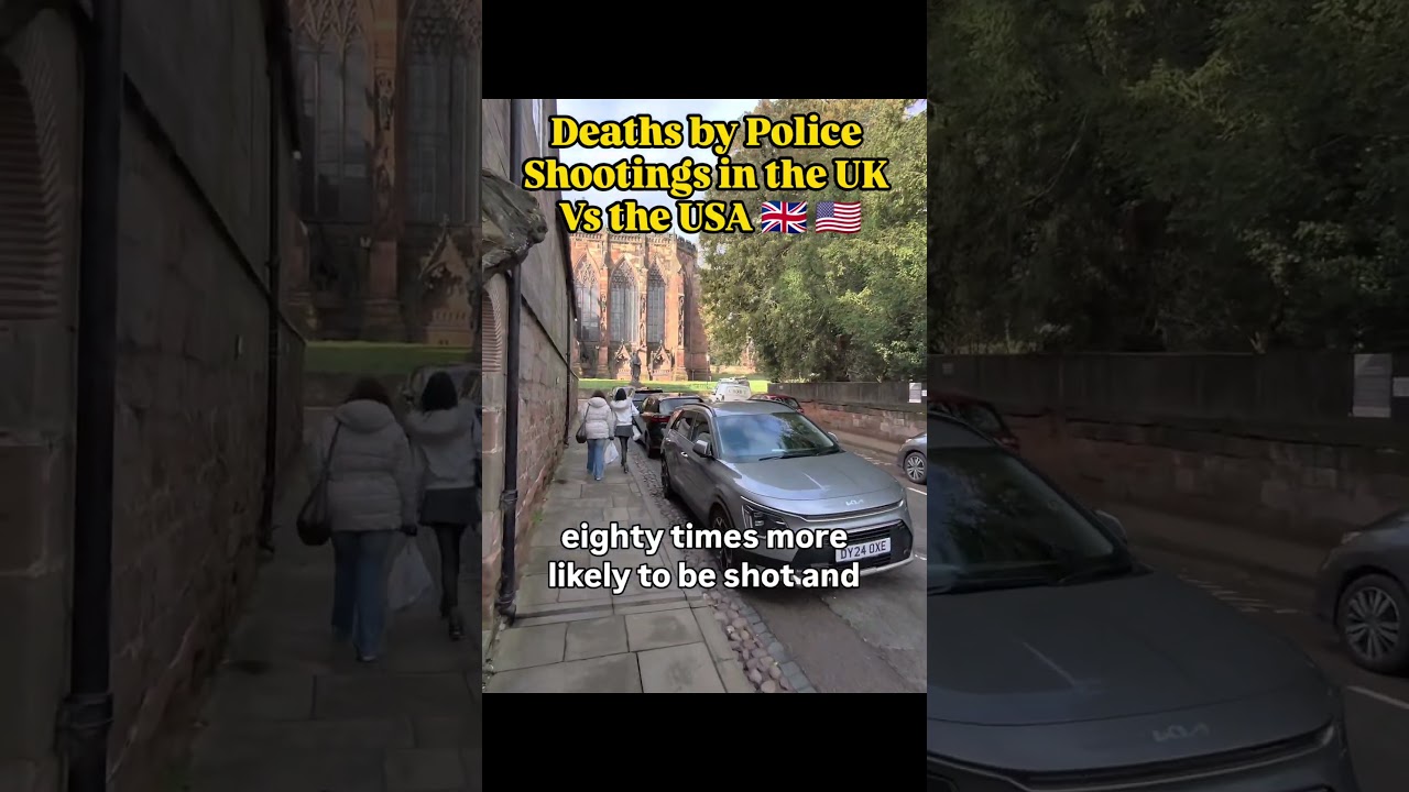 Смерть от рук полиции: США против Великобритании