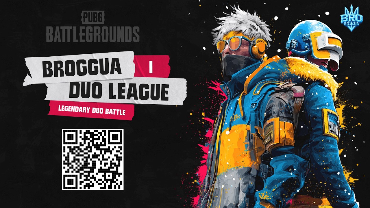 🏆 BROGGUA DUO LEAGUE: Legendary Duo Battle | PUBG | Український великий дуо турінір-ліга | BRozoraTV