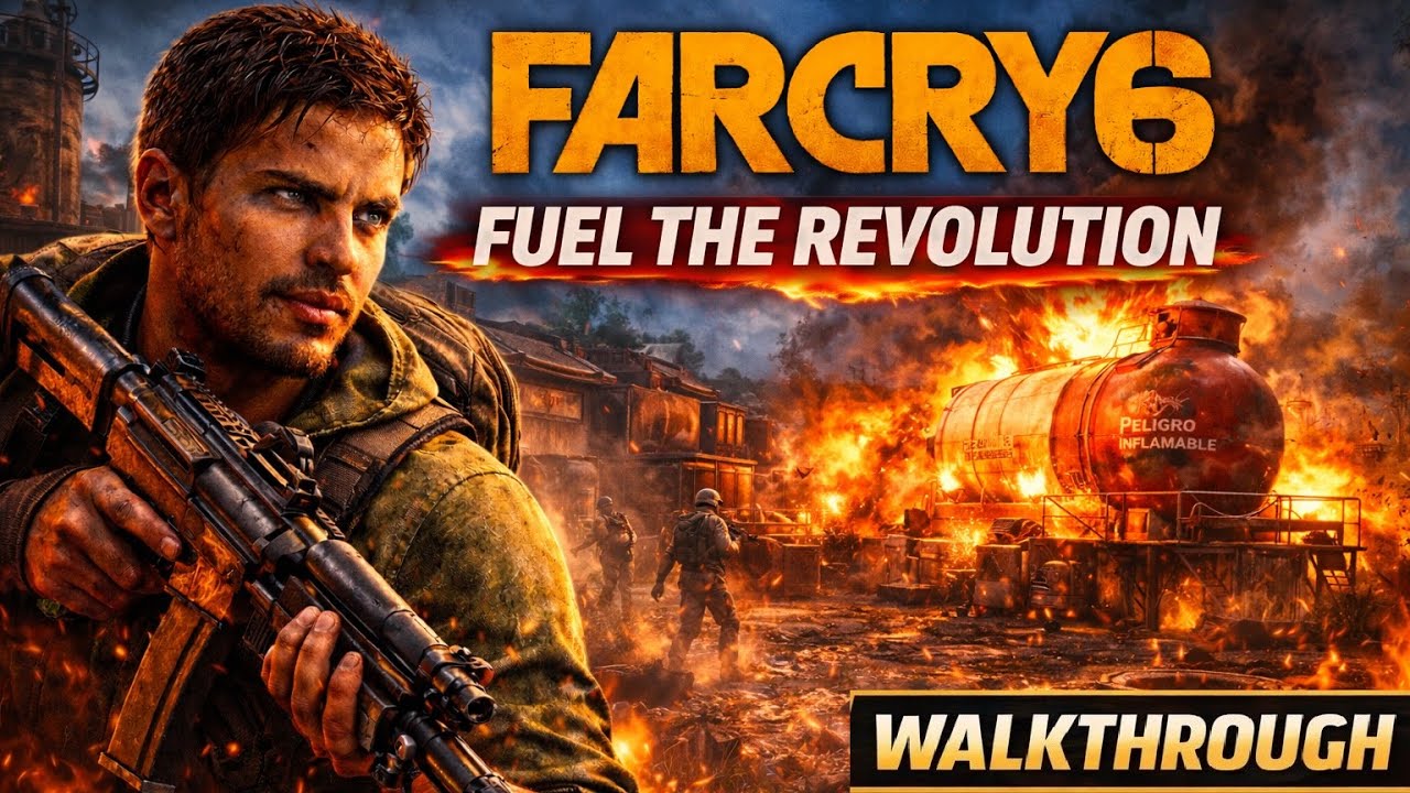 Far Cry 6 – Fuel The Revolution | Full Mission Gameplay Walkthrough (PS5, No Commentary)