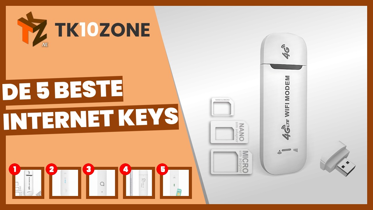 De 5 beste internet keys