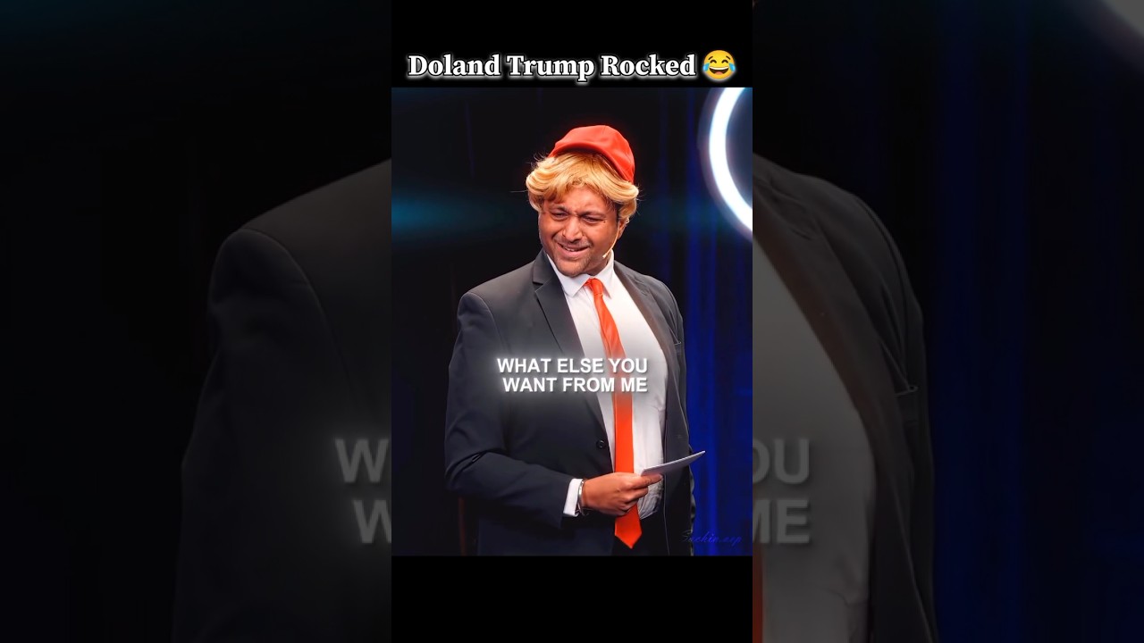 Doland Trump Rocked 😂 @SamayRainaOfficial #indiasgotlatent