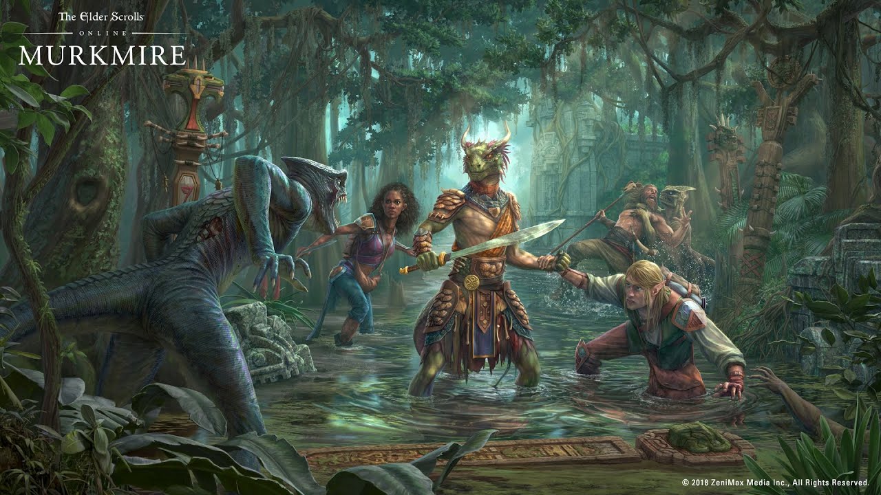 The Elder Scrolls Online: Murkmire &ndash; All Cutscenes (Game Movie) 1080p HD