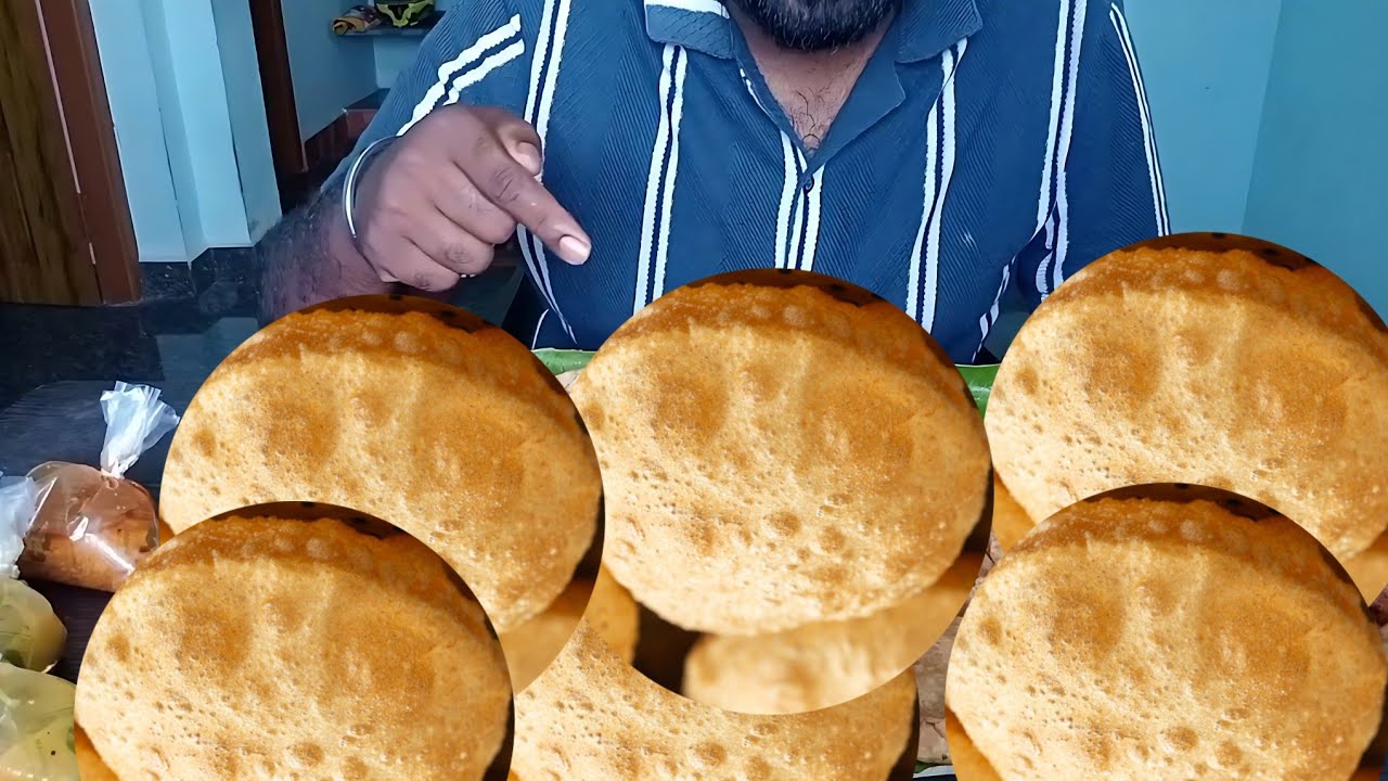 Poori masala eating challenge tamil|poori eating challenge|poori masala|@Chickenbiriyani-1998 