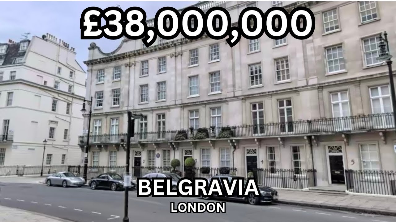 £38,000,000 Belgravia Townhouse & Mews w Pool | London Real Estate