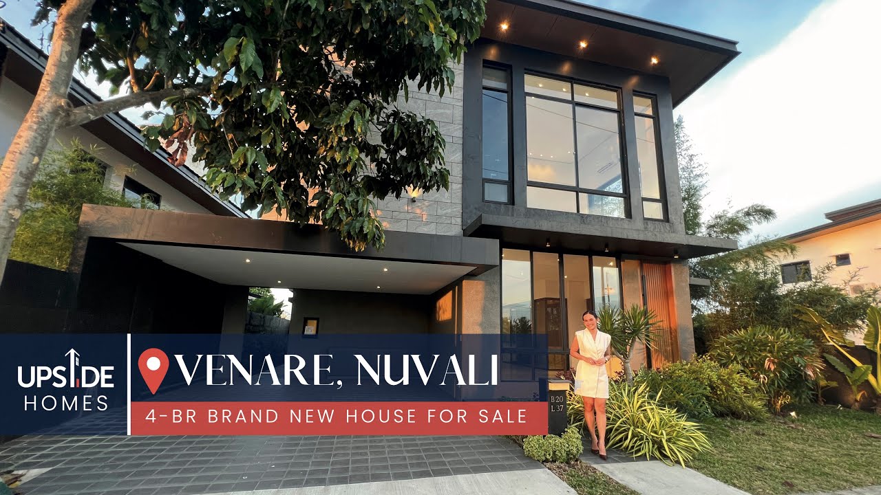 Venare Nuvali House for Sale | House Tour: The SLEEK AND MINIMALIST House | UPSIDE HOMES EP 15