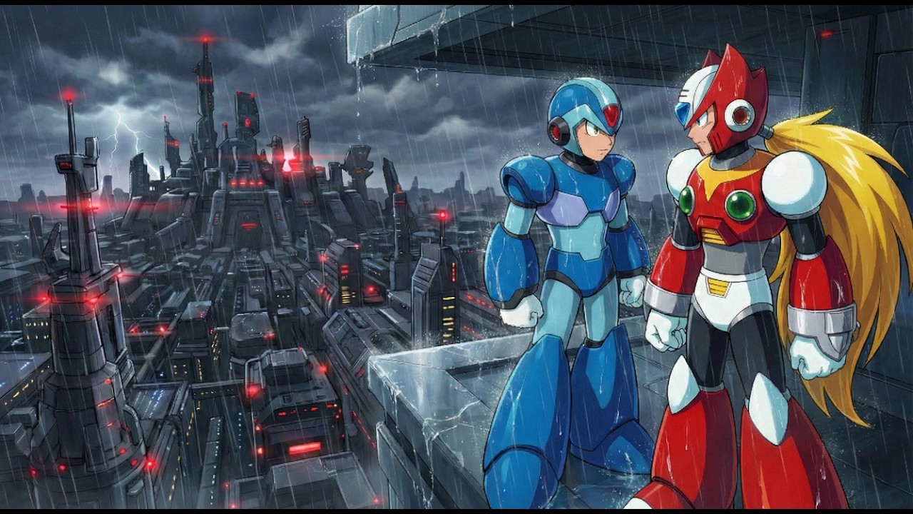 Mega Man X Sigma Stage 1 and 2