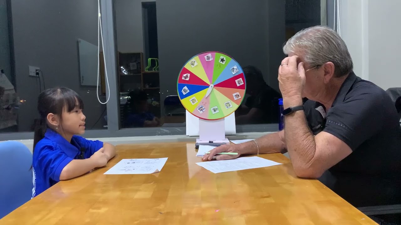 Jenny YL1- Unit 4 speaking test