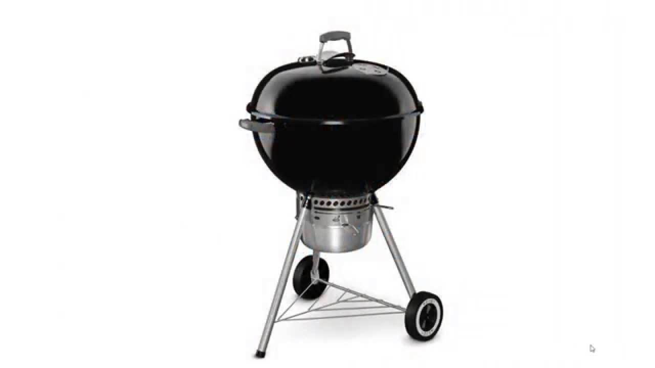 Weber 22 inch Original Kettle Premium Charcoal Grill