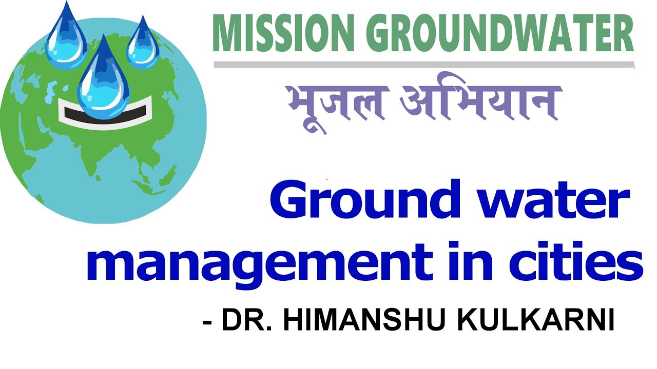 Ground Water Management in Cities