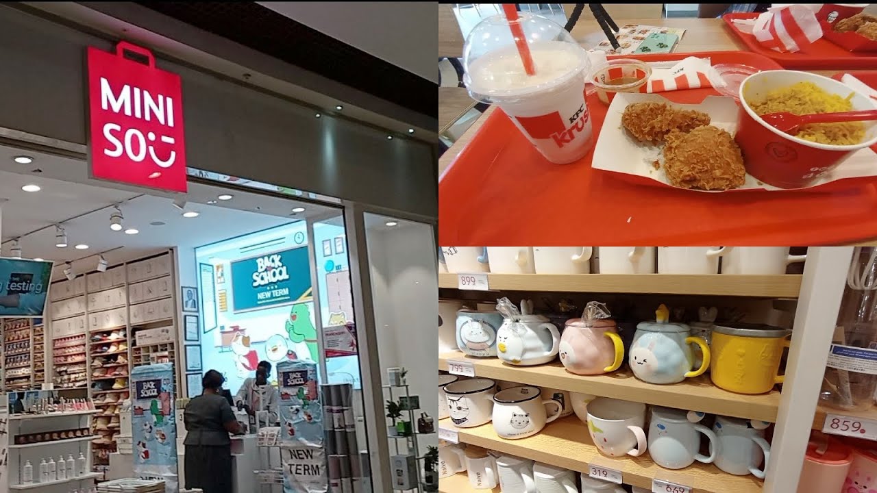 VLOG//Miniso Haul Tour//Lunch With My Friends//