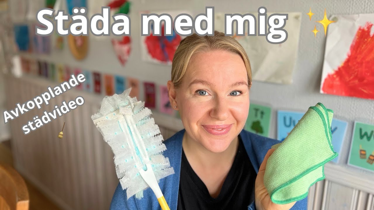Städa med mig 2025 | Avkopplande städvideo med lugnt prat ✨