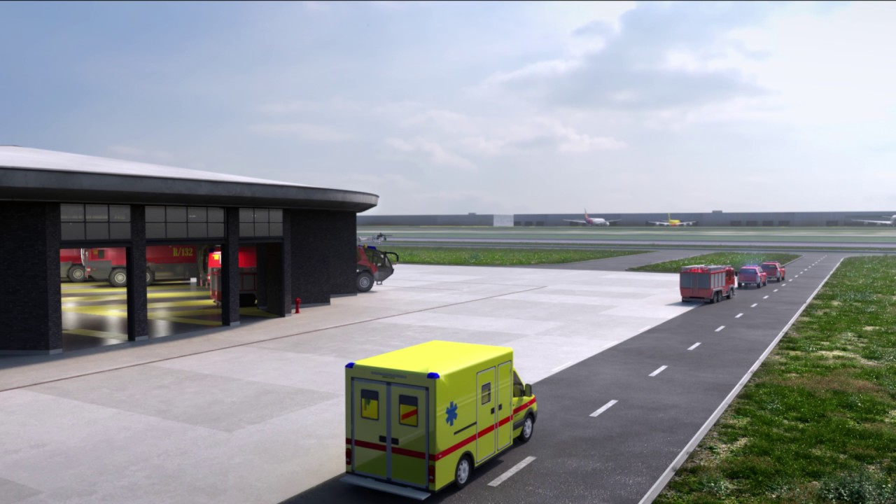 New fire stations at Brussels Airport