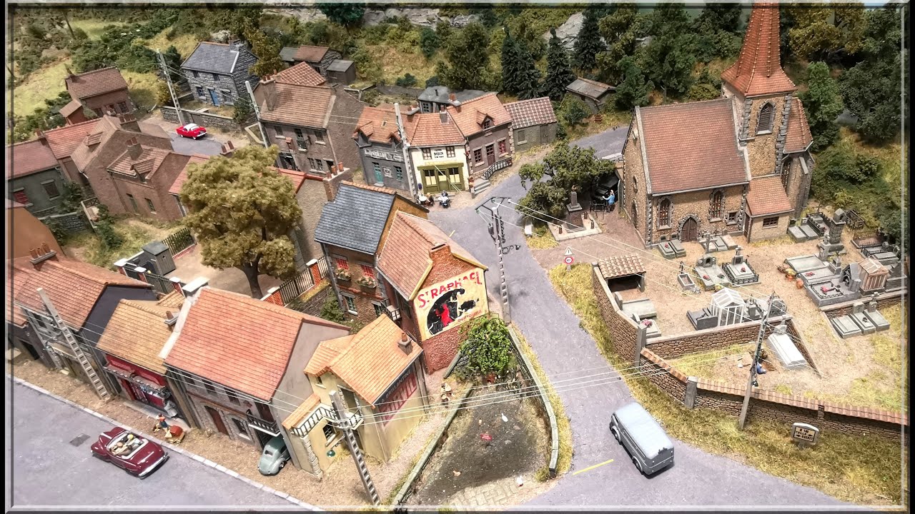 Réseau H0m du Club de modélisme de Draveil (91)