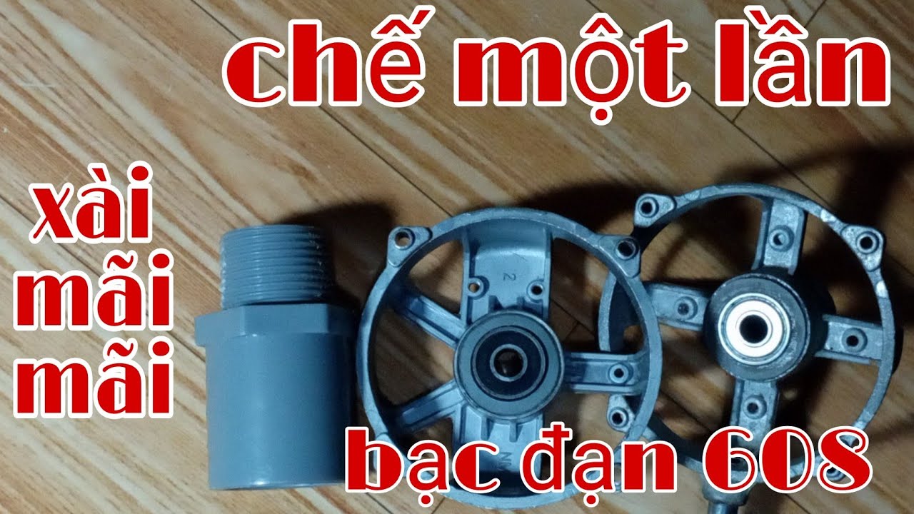 Hướng dẫn chế bạc đạn cho quạt gió, bằng những dụng cụ rất dễ tìm, nhưng sử dụng lên đến 10 năm.