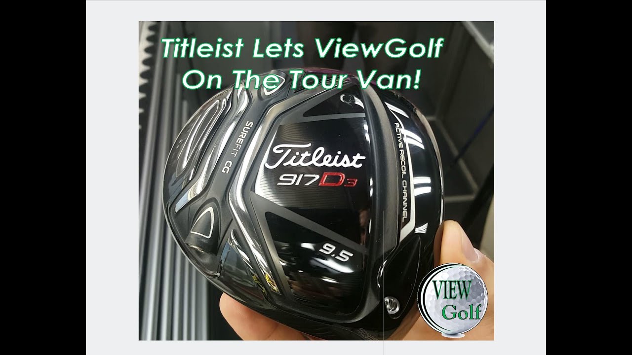 Titleist Tour Van! (Sneak Peak of the NEW 917 Driver!)