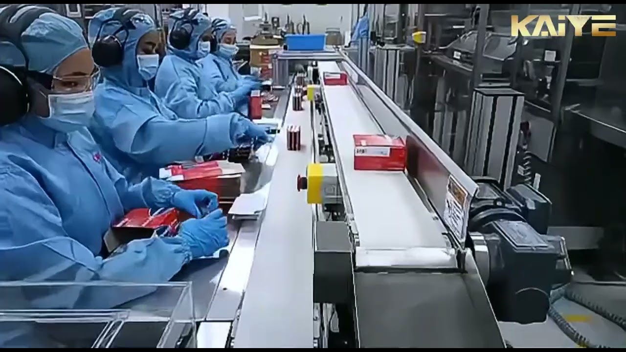 Pharmaceutical - Semi Auto Packing Conveyor System