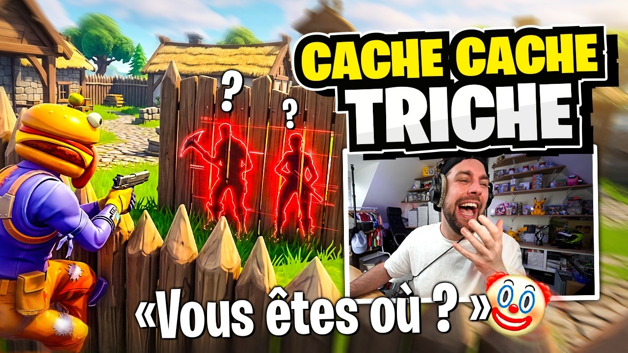 Cache-cache mais j’ai un wallhack (je les troll toute la partie)