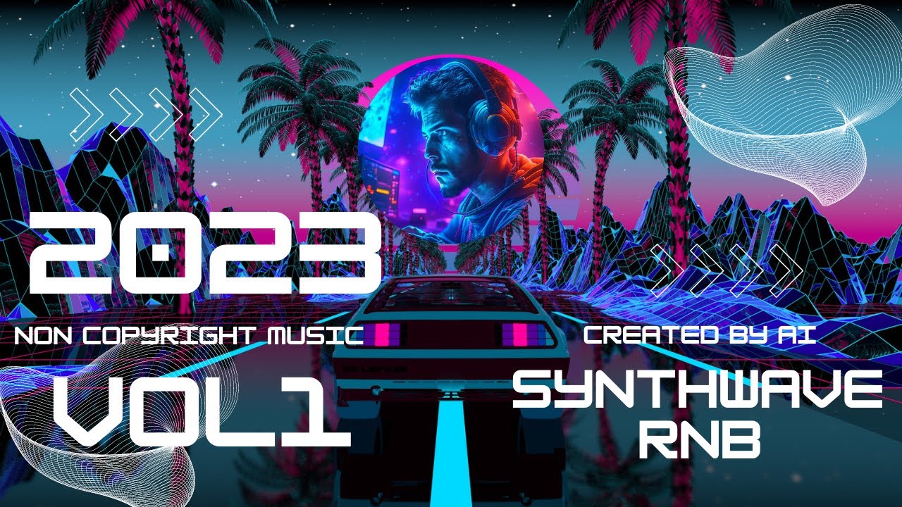 SYNTHWAVE R&B vol 1 (2023 AI MUSIC) AI generated no NC // 80s synthbeat for stream NO COPYRIGHT